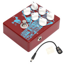 Gitarren-Verzerrungseffektpedal, mehrere Modi,