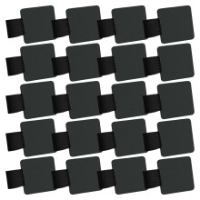 Selbstklebende Stiftringe, elastische Stifthalter für-Schwarz