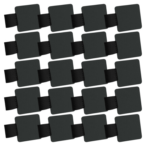 Selbstklebende Stiftringe, elastische Stifthalter für-Schwarz