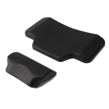 Motorcycle Rear Backrest for 45L 55L Box PU Leather Cushion with Ergonomic Back Support