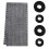 Replacement fabric cord for beach chair (dark gray) 1