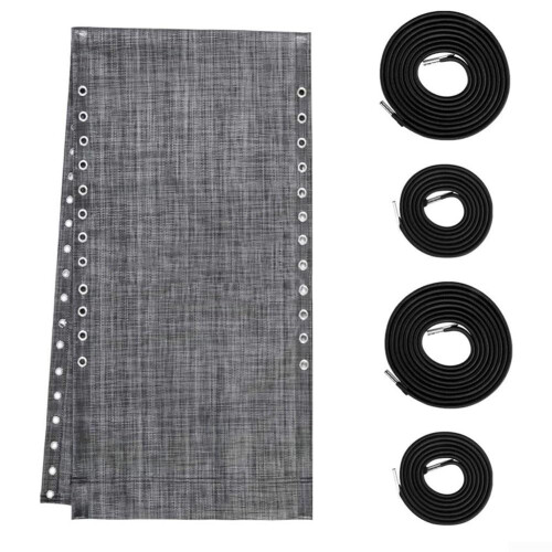 Replacement fabric cord for beach chair (dark gray)