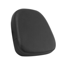 Motorcycle Sissy Bar Passenger Backrest Cushion Pad with FatigueRelief Support for Rear Seat