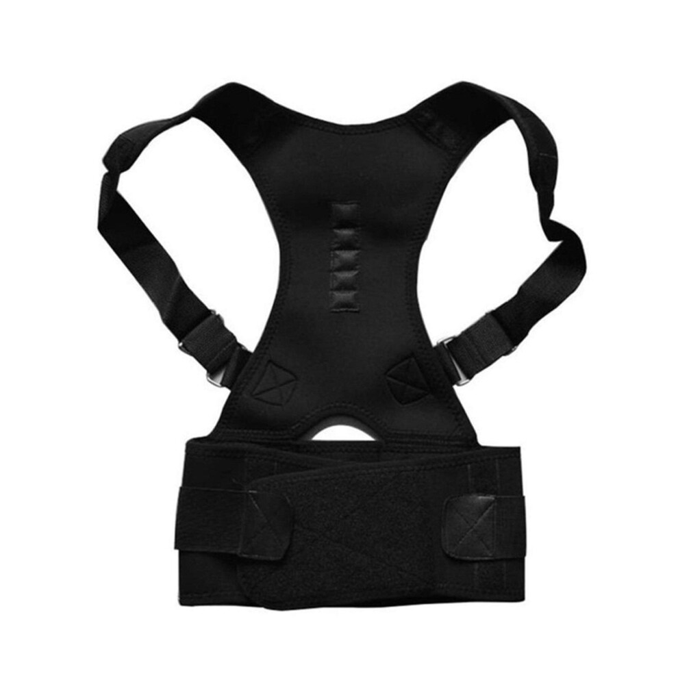 Magnetic Posture Corrector Back Support Brace For Spine Clavicle Posture Therapy Men Women 5 Sizes Color 01 XXLarge