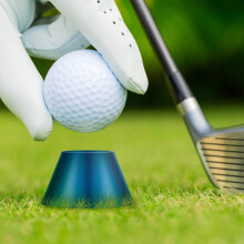Fleksibelt golftee-sett, vintergolftees i gummi av høy kvalitet med jevn ballplassering for forbedret golfytelse, bærbart og lett design