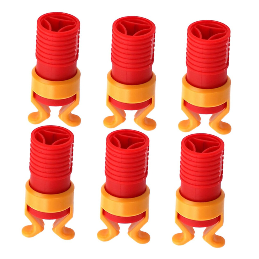 Abs Plastic Screw Holders 6Piece Set For Woodworking, Impact Bit Holder, Screw Clamps, Lightweight 9001264193287