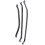 3PCS Kraftstoff Tank Strap 701201635B Ersatz für 2