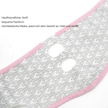 Hakeformende maske, Søvnmaske for skjønnhetsskjønnhet for V-forming, Sklisikker anti-snorkestropp med ergonomisk design, Ansiktsslankemiddel