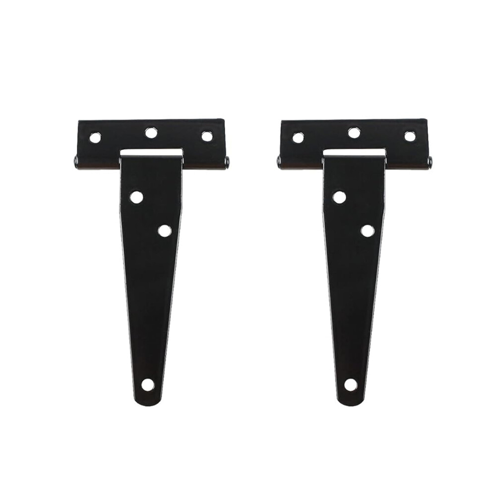 T-Strap Gate Hinge With Multi-Scenario Application, Smooth Edge Tee Hinge For Strong And Durable Support In Various Environments 9436597589344