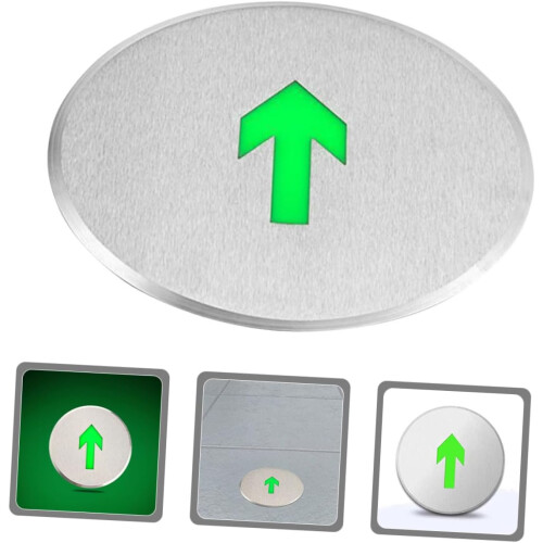 Emergency Exit Sign Luminous Exit Signs with Emergency Lighting Arrow 1