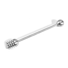 304 Stainless Steel Dipper Stick For Coffee Stirring Syrup Pot Cocktail Shaker Set Bartender Kit With Ice Bucket