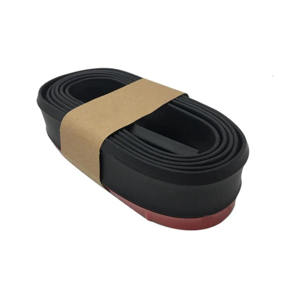 Front Lip Spoiler Vehicle Compatible Front Lip Bumper Decoration For Car Modification Black 9001264191894