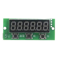 0-999999 6 Digitaler elektronischer Digitalzähler,-1Stk