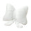 Bow Pillow Cushion Bedside and Sofa Use With Bowknot Design White Decorative Cushion 1