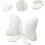 Bow Pillow Cushion Bedside and Sofa Use With Bowknot Design White Decorative Cushion 3