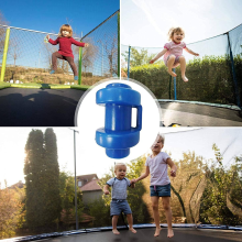 Sichere Trampolinstangenkappen, vielseitige und kompatible Stangenkappen für Sicherheitszubehör, Kunststoffmaterial, langlebig, hochwertige