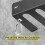 Robust Gym Shelf  Wall Mount  Black Coating  17 inches 4