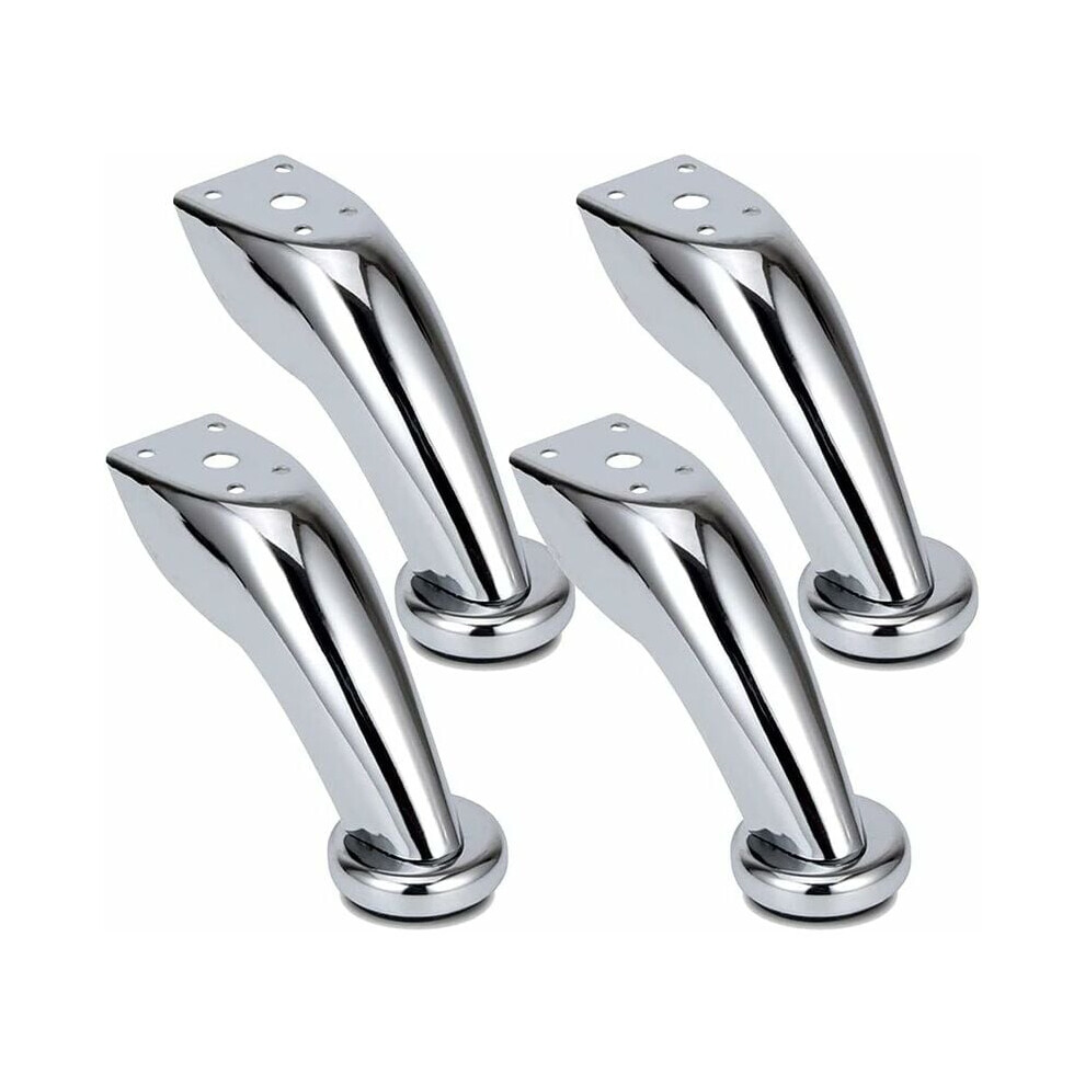 Furniture Stability & Elegance, Adjustable Height For Uneven Surfaces, Zinc Alloy Material For Rust-Free Ease, 4Pcs 9436597709803