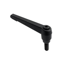 Handle Adjustable Clamping Lever 1Piece Locking Handle Screw 7Shaped Ratchet LShaped Quick Wrench Bolt External Thread M10x80x60