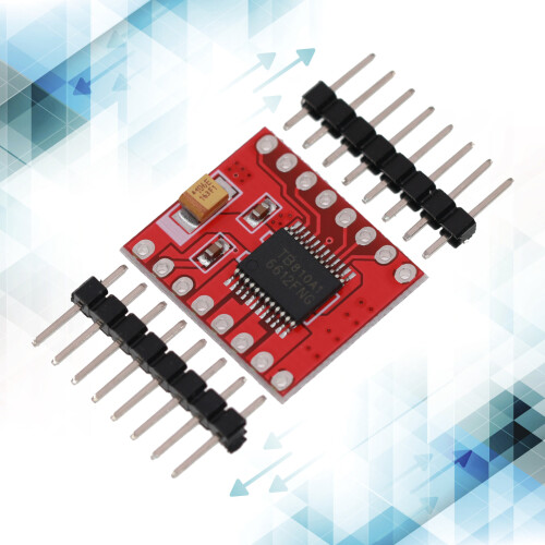 TB6612 Motorsteuerplatine für Mikrocontroller Double Out 1A, 1
