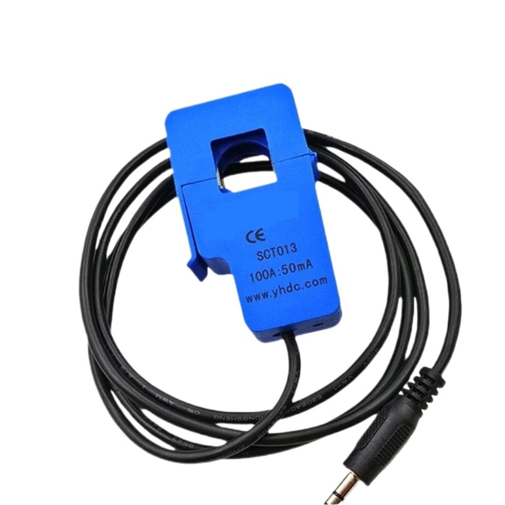Sct013 0100A Open Close Current Transformer Sct013 Noninvasive 10A/20A Ac Sensor 33Ma/50A/60A Split Core Current Transfo(60A 1V) 9105992669776
