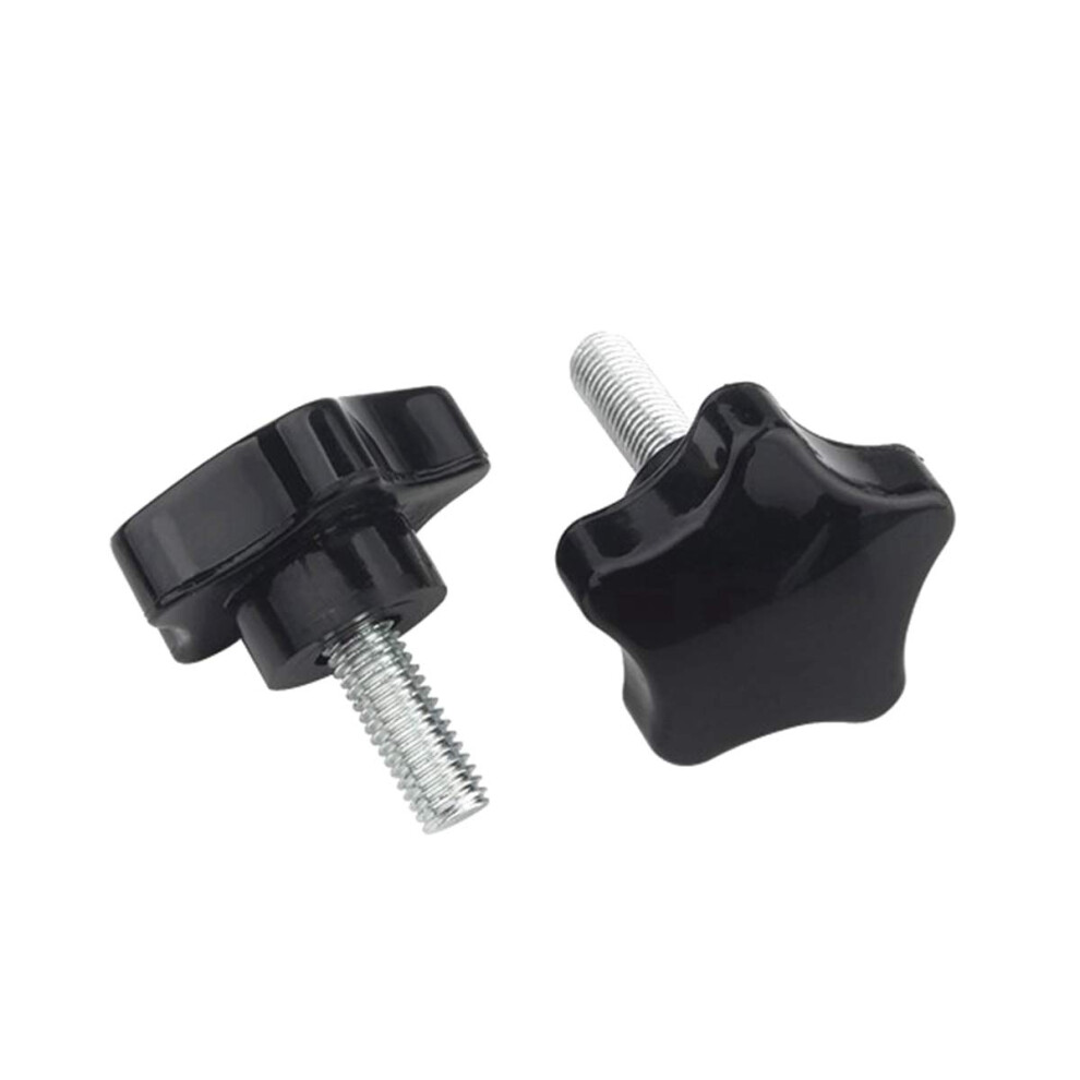 Thumb Screw 10Pcs M4, M5, M6, M8, M10, M12 Star Shaped Head Thread Clamping Screws Knob M4x40 For Industry Equipment 9119770068927