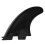 3 Teile/satz Surfbrett Fin PVC Fiberglas Longboard 15