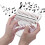 17-Tasten-Kalimba-Daumentasteninstrument mit 9