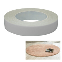 Double Sided Carpet Tape 20mm x 20m Heavy Duty Carpet Tape Double Sided Carpet Carpet Non-Slip No Residue Grippers for Fixing Carpets, Tiles, Wood, Ma