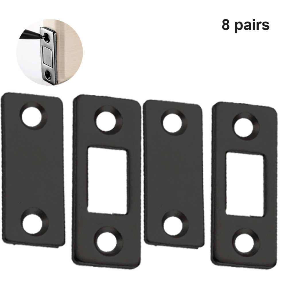 Magnetic Door Catch Closer, With Super Strong Magnet For Reliable Hold, Easy To Install Option For Kitchen Closet Door Closing 9436597712803