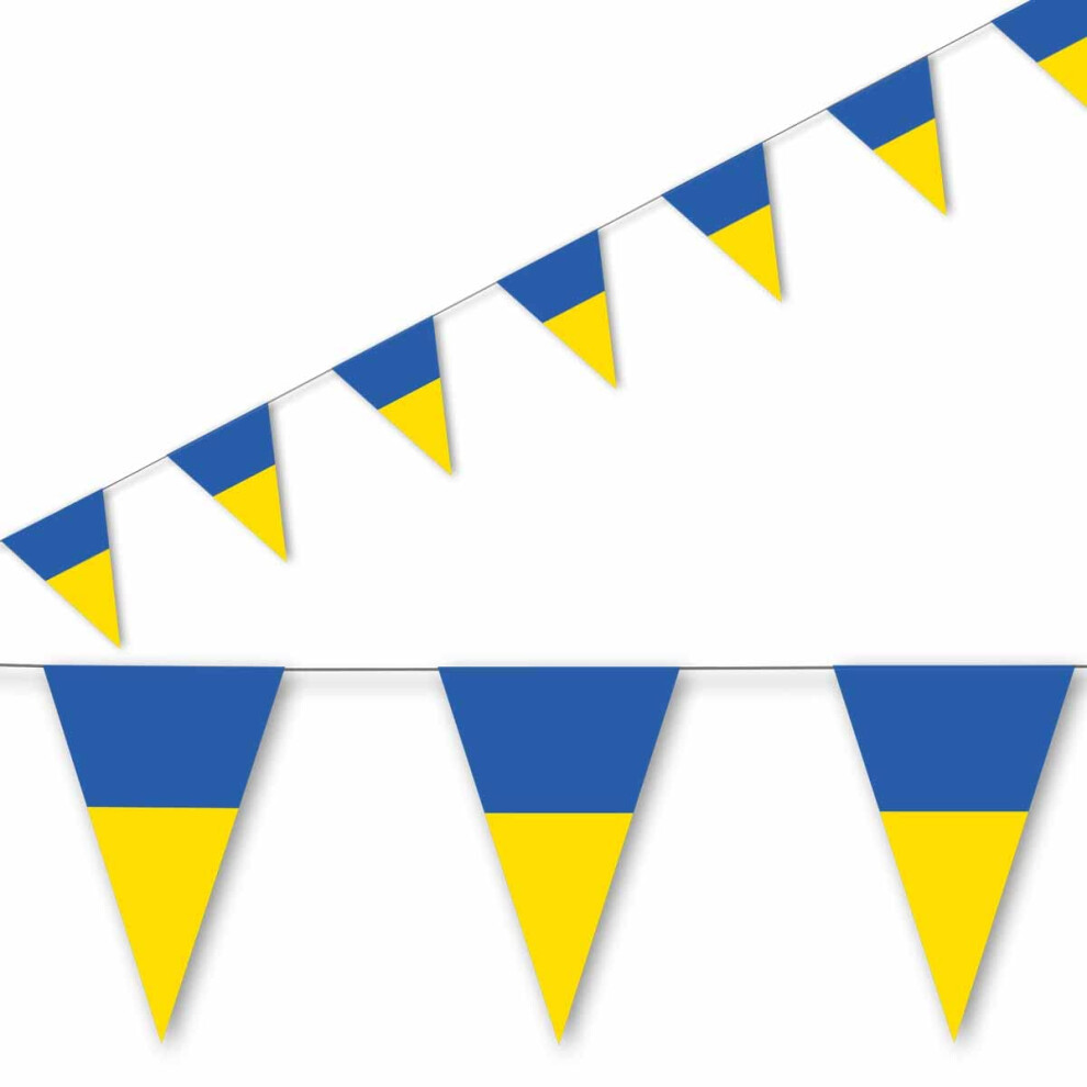 Ukraine Garland 3.5 m // Bunting Ukraine Party // Party Decoration Ukraine // Ukraine Bunting