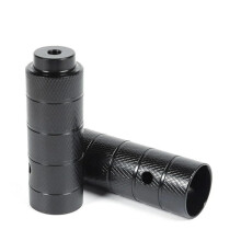 Bmx Pegs Bike Pegs Aluminum Alloy Construction Fits 3 8 Inch Axles Suitable For Front And Rear Axles Bike Pegs