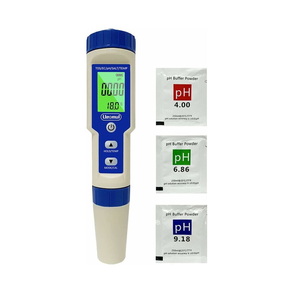 Orp Meter With Waterproof Design, Digital Salinity Meter For Comprehensive Water Quality Analysis In Pools, Aquariums, And More 9155353287576