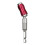 Drill Bit Holder Rod 1/4Inch Hex Shank Quick Release Locking Extension Rod Silver Red 1