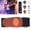 Gitarrengurt Halsgurt Zelluloid-Picks mit 12