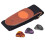 Gitarrengurt Halsgurt Zelluloid-Picks mit 4