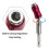 Hexadecimal Shank Drill Bit Holder Extension Rod For Quick Release Silver And Black Compatible With Hex Shank Bits 3