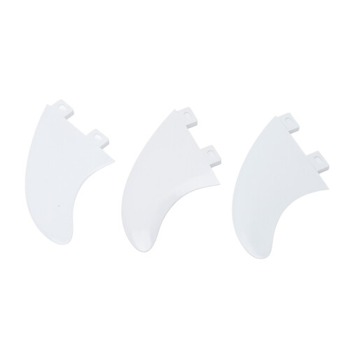 3PCS Surfbrett Fin Ersatz PVC Paddle Board Fin 1