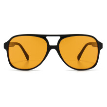Vintage-pilotin aurinkolasit, retrotyyliset, ylisuuret kehykset, polarisoidut UV-suojalasit ja kevyt kehys, 100 % UV400-suoja, unisex
