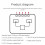 LD2410C Energieeffizientes Modul, quadratische-3 Packungen 4