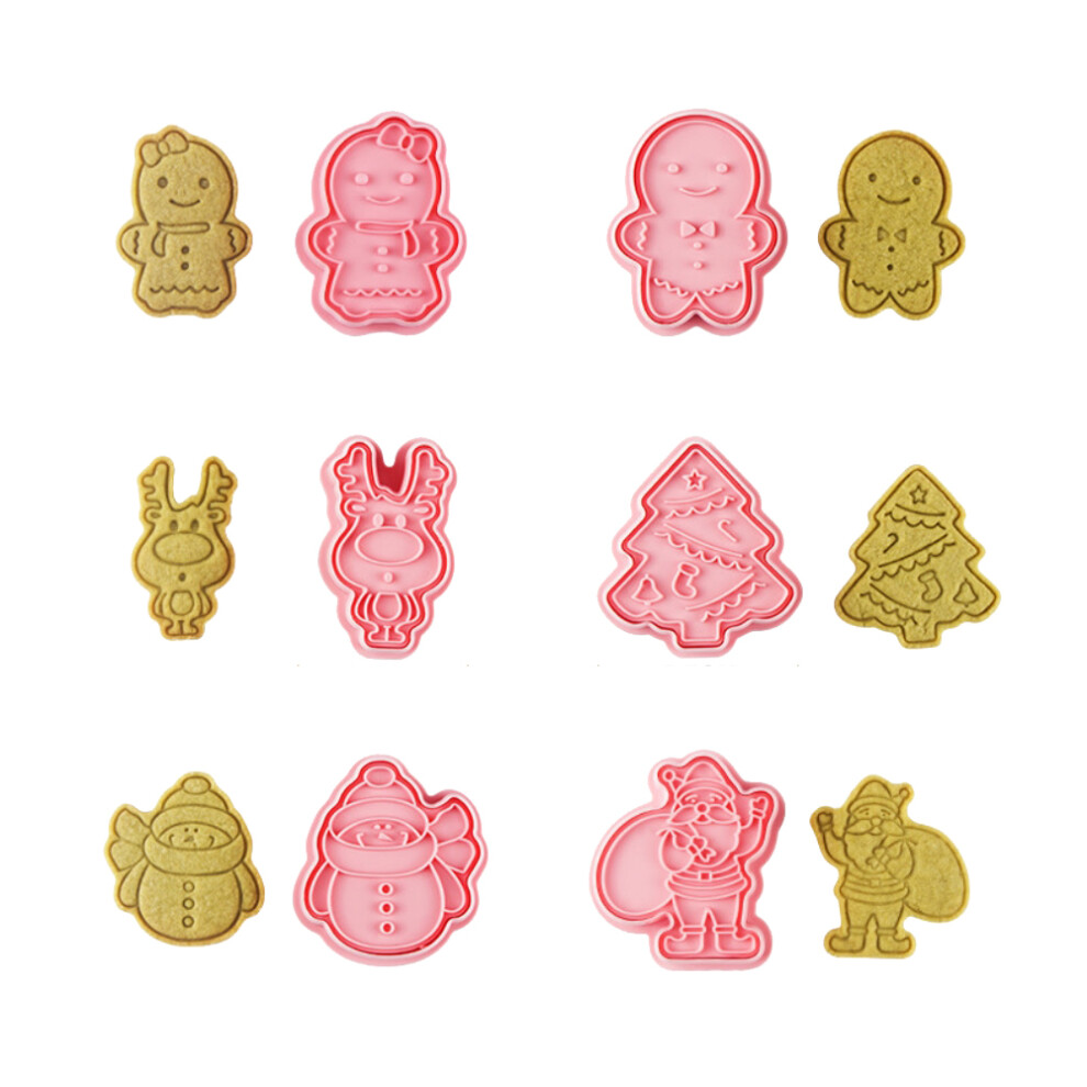Wooden Cookie Molds 3D Baking Mold, Cake & Cookie Making Tool With Clear Printing Texture For Creative Personalized Cake Decorations 9155353319758