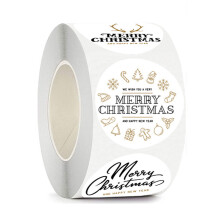 Reflecterende tape voor auto- en motordecoratie, kerstthema geeft uw voertuig een feestelijke uitstraling, gladde oppervlakte voor optimale