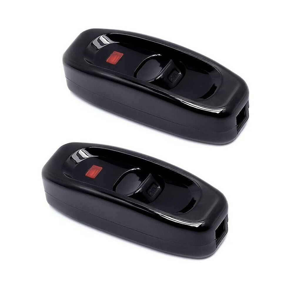 Inline Cord Switch For Table Lamp, On Off Switch With Led Indicator Light High Quality Plastic Construction, Table Lamp Switch Light Switch Replacemen 9436597591668