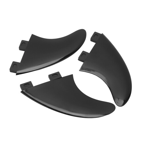 3PCS Surfbrett Fin Ersatz PVC Paddle Board Fin 2