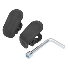 2PCS Front Trunk Haken Halteklammern Schwarz mit