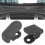 2PCS Front Trunk Haken Halteklammern Schwarz mit 11