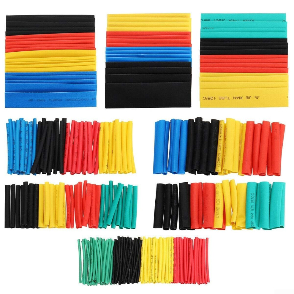 164Piece Ulated Heat Shrink Tubing Set For Wire Protection And Device Maintenance 9105992686728