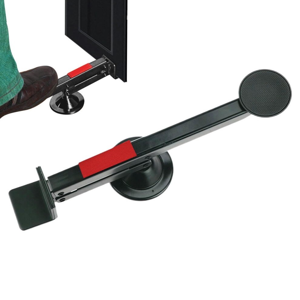 Footoperated door lifters, 360degree rotation support aid