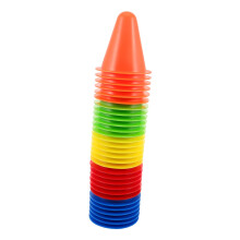 Roller Skating Agility Training Cones 30Piece Round Marker Cups Bright Colors For Soccer Drills