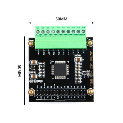 ADC7606-Modul ADC-Datenerfassungsmodul 16-Bit-ADC 2